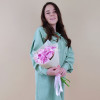 Розовые пионы 9 шт